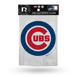 Chicago Cubs Shape Cut Small Static Cling